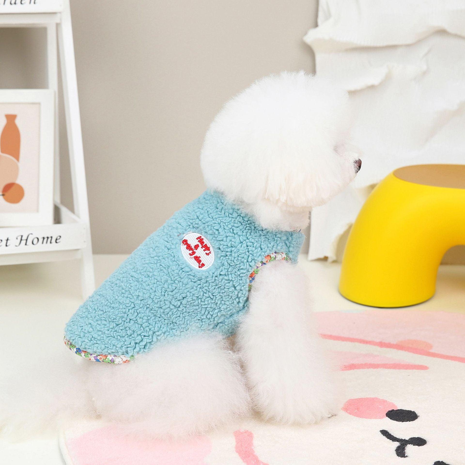 Cozy Canine Autumn/Winter Vest For Small Dogs