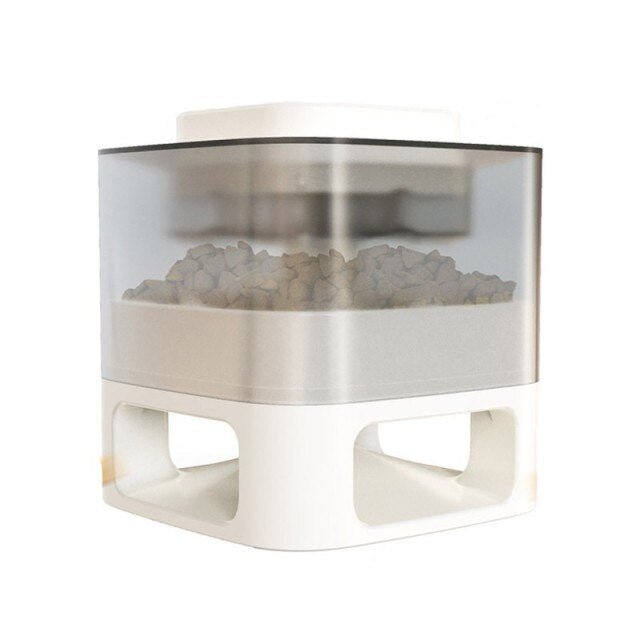 Dog Water Dispenser & Slow Feeder Bowl - 2-in-1 Puzzle Feeding Toy