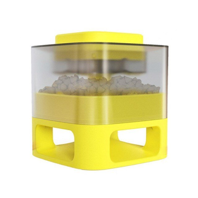 Dog Water Dispenser & Slow Feeder Bowl - 2-in-1 Puzzle Feeding Toy