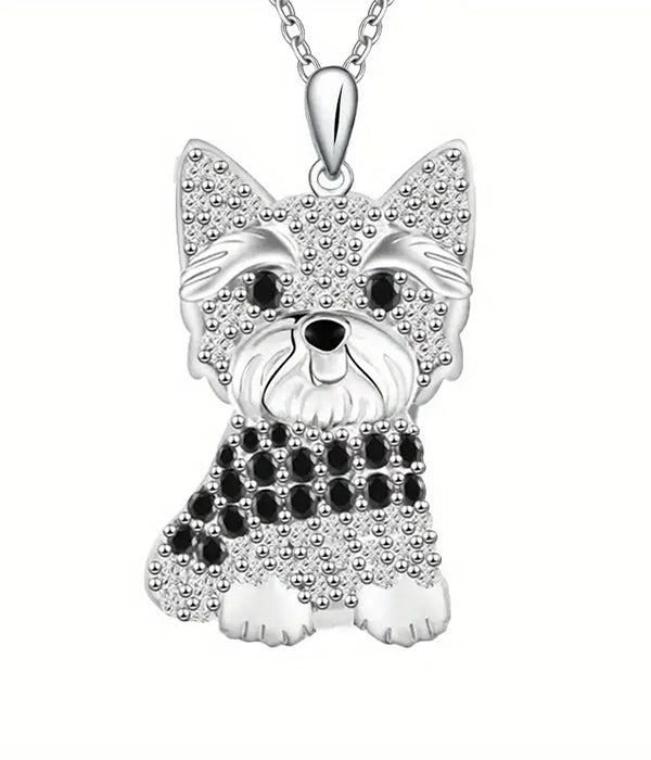 PET LOVERS THEME DOG NECKLACE-0